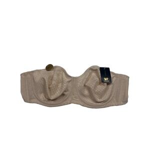 NWT Wacoal Visual Effects Strapless Minimizer Bra‎ Cream Beige Size 40C NEW
